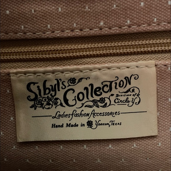 Beautiful Circle Y of Yoakam Cowhide purse. Handmade NWOT - Picture 11 of 14